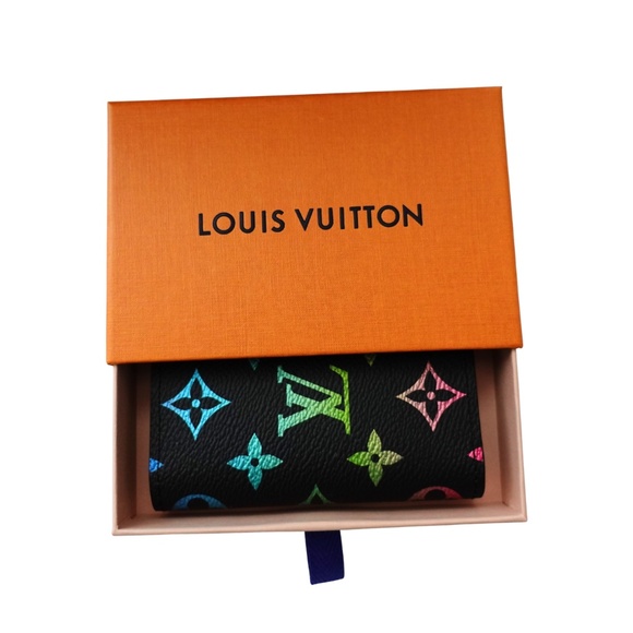Louis Vuitton Iridescent Ombre Leather Wallet Pharrell Synesthesia NWT Box RARE - Picture 4 of 9